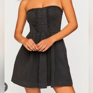 Forever 21 Pleated Mini Dress